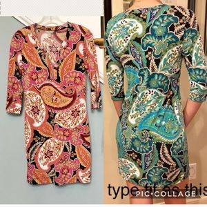 XXSp Banana Republic stretch knit dress 3/4 sleeve